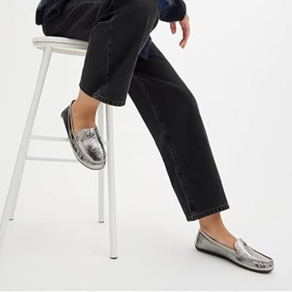 Coach Store Coach Women's Marley Leather Driver Driving Style Loafer